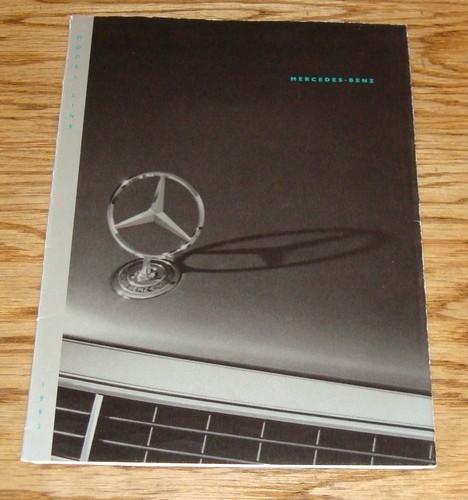 Original 1992 mercedes benz - mercedes,