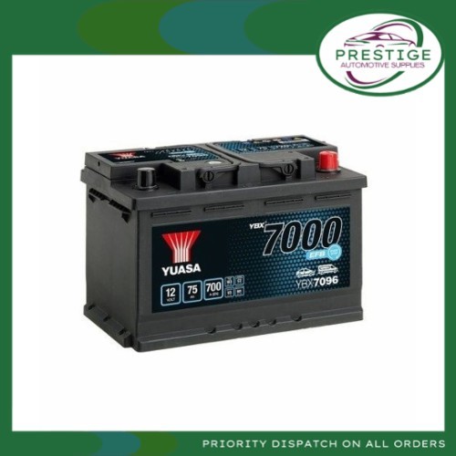 Yuasa car battery ybx7096 - car,