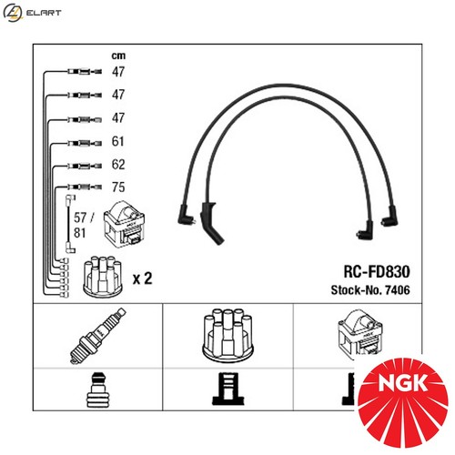Ignition cable kit - ignition,