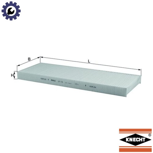 Filter cabin air - air, for