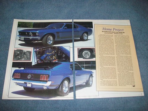 1969 ford mustang boss - boss, 302