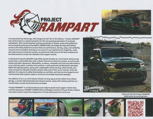 2022 project rampart - "project, dodge