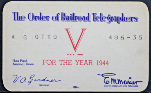 Railroad pass the order - the,