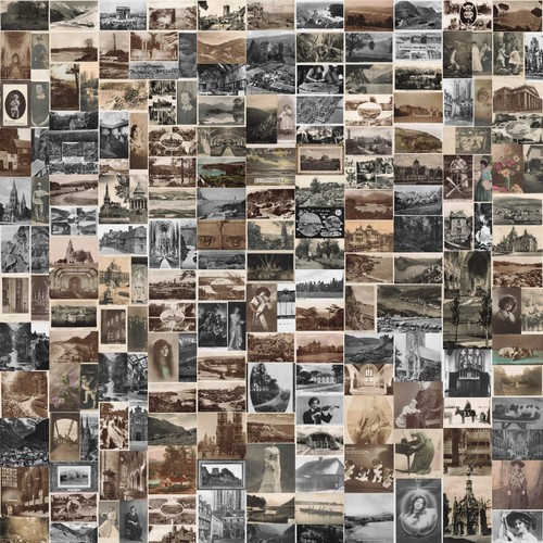 Huge 190 world postcard - ,