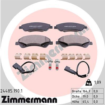 New brake pad set disc - pad,