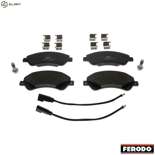 Brake pad set disc - pad,
