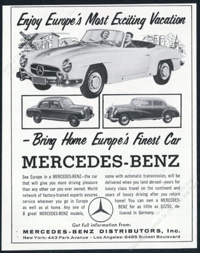 1956 mercedes benz 190sl - 1956,