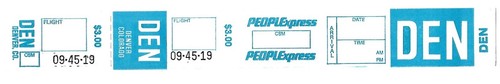 Airline baggage tag - airline,