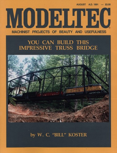 Modeltec magazine august 1991 - august,