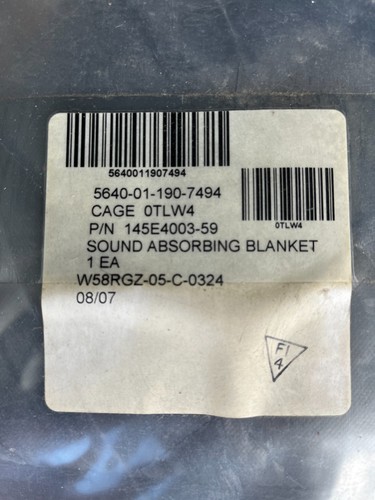 Aircraft sound absorbing - ch-47,