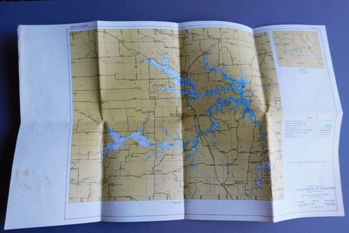 1965 project map - project, 1