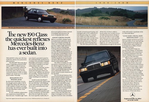 1984 mercedes benz - benz, 190