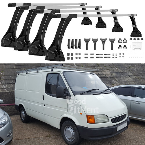 Bar rain gutter roof - 63", 4-bar