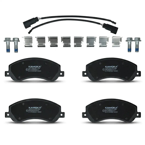 Brake pads front axle - front,
