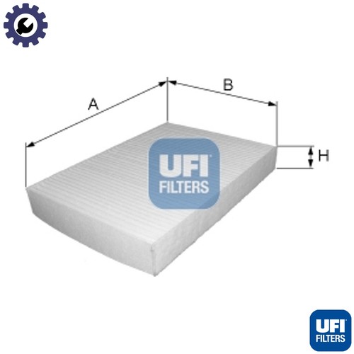 Filter cabin air - air, 53.058.00