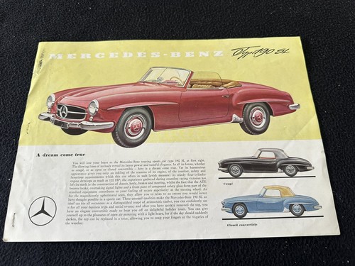 1956 1958 mercedes benz 190sl - mercedes,