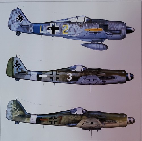 Focke wulf 190s bookplate - focke-wulf,