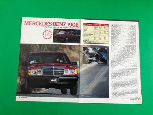 1984 mercedes benz - 190e, 190