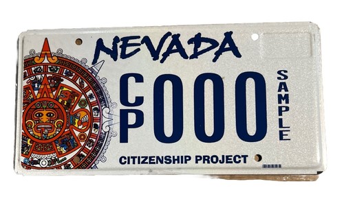 License plate plates - plate, sample