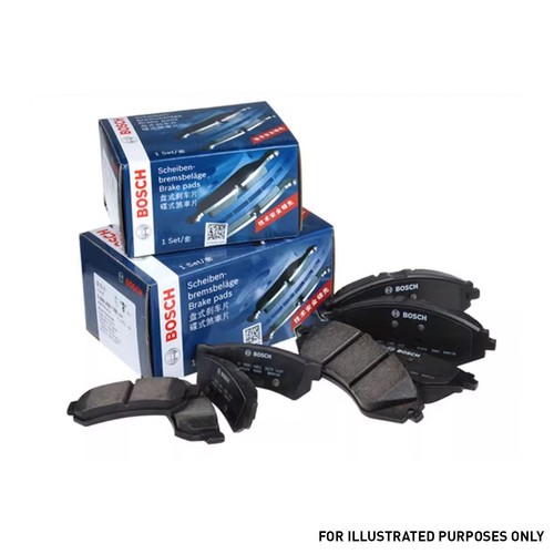 Front rear brake pads - front,